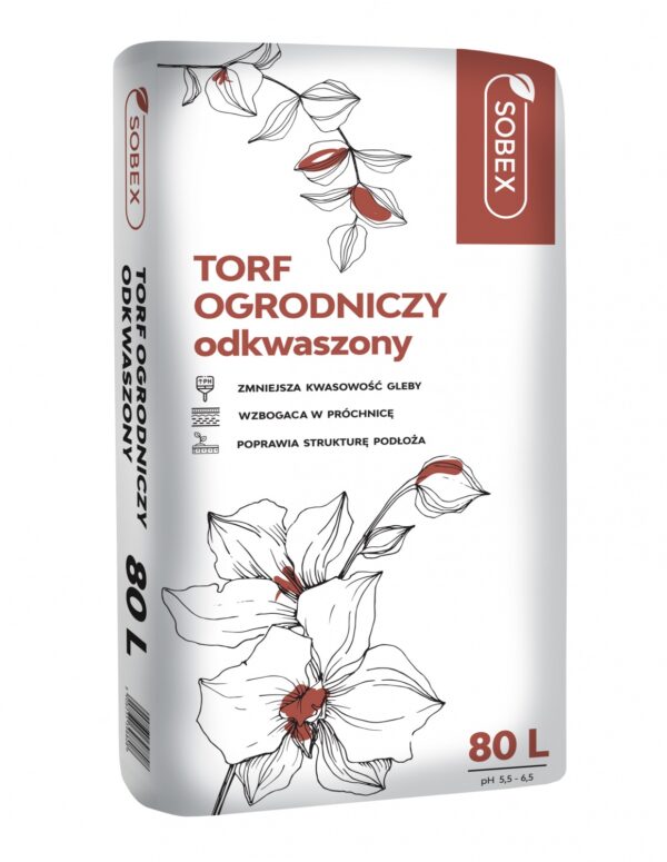 Torf ogrodniczy 80L