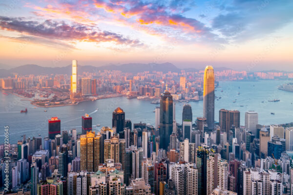 Obraz Hong Kong 25x27cm